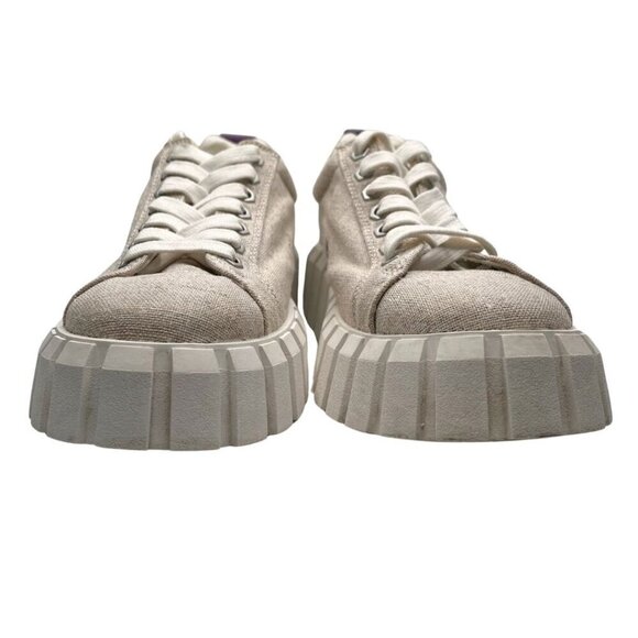 EYTYS ODESSA CANVAS CHUNKY SNEAKERS IN BEIGE - 7,5 US (38) - Picture 2 of 12